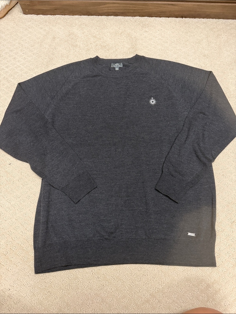 Sun Day Red x Fairmont Grand Del Mar 100% Marino Wool long-sleeve sweater